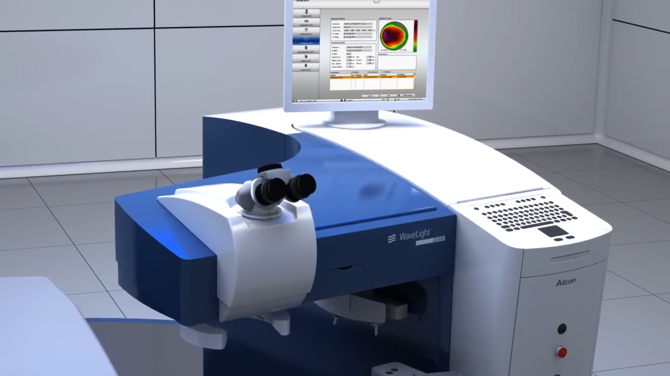 Láser Excimer WaveLight EX500 — Instituto Santa Lucía Paraná